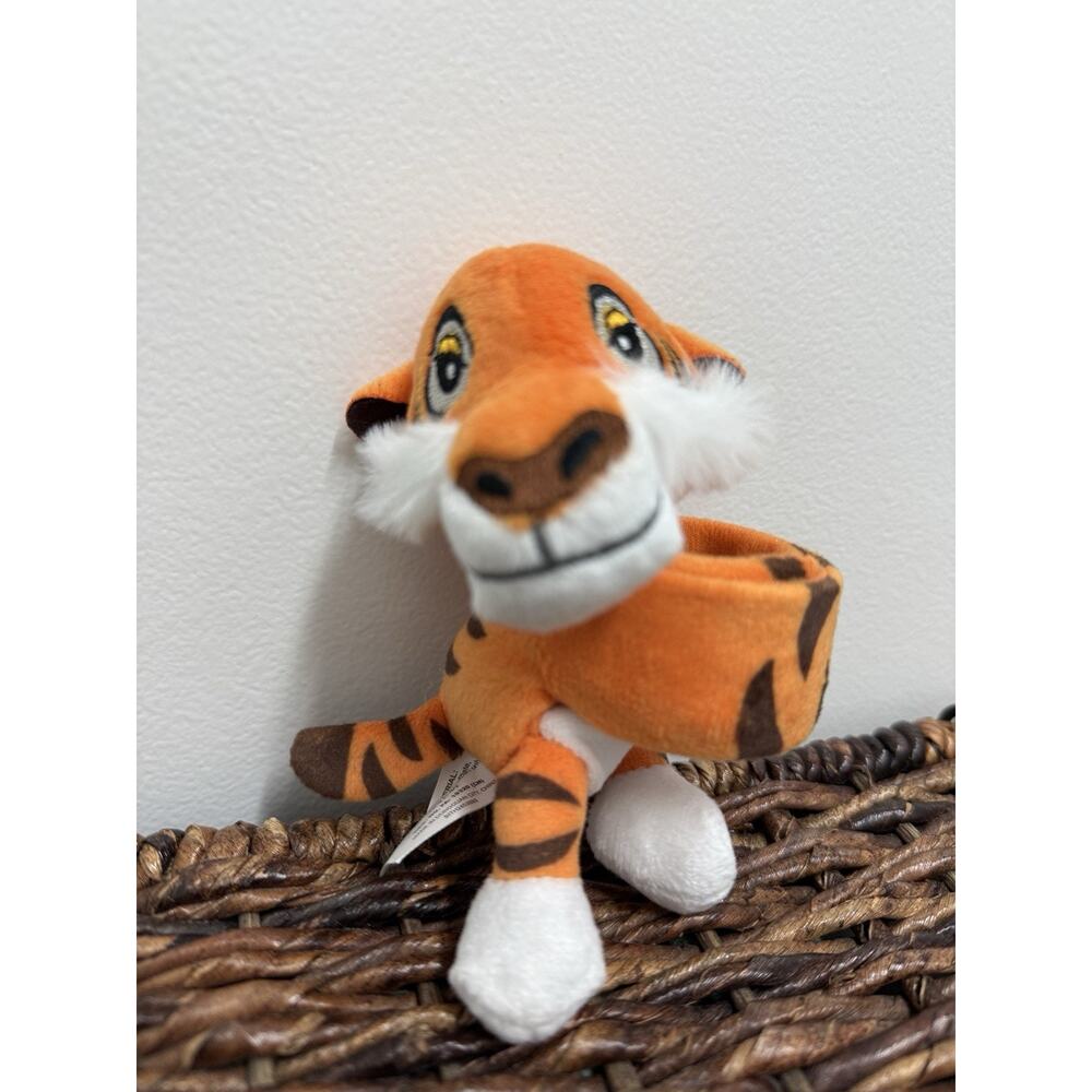 Disney Villains Shere Khan Tiger Slap Cuff Jungle Book Plush Bracelet